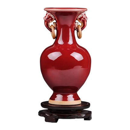 Compatible porzellan Jahrriesnge  for red vase cna0014 