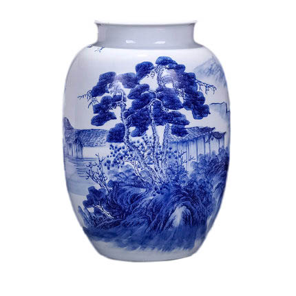 Compatible porzellan Jahrriesnge  for white and blue vase cna0534 
