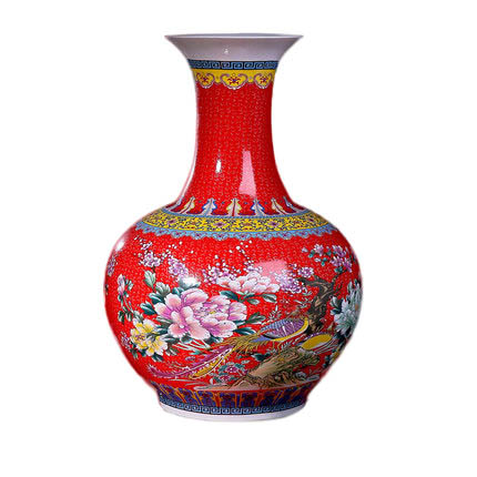 Compatible porzellan Jahrriesnge  for enamel colorful vase cna0624 