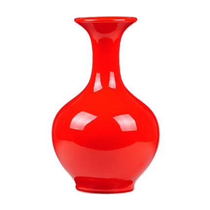 Compatible porzellan Jahrriesnge  for pure red vase cna0764 