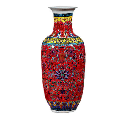 Compatible porzellan Jahrriesnge  for colorful enamel vase cna0806 