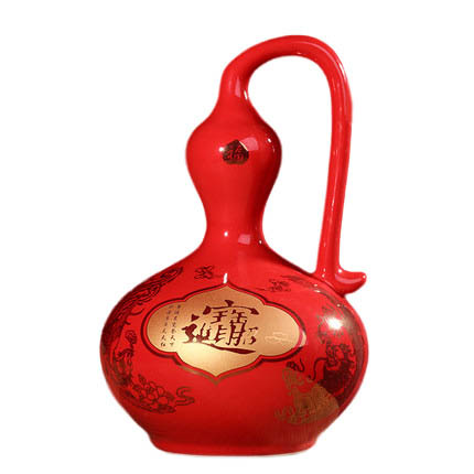Compatible porzellan Jahrriesnge  for red gourd vase cna0859 