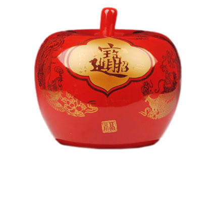 Compatible porzellan Jahrriesnge  for red apple vase cna1022 