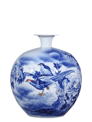 Compatible porzellan Jahrriesnge  for flowers and birds vase cna1113 