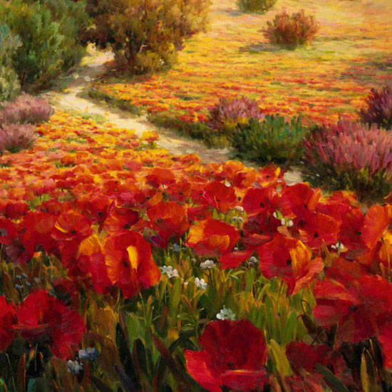 Compatible Landschaft JAHRRIESNGE  for red-flower-lpf00871 