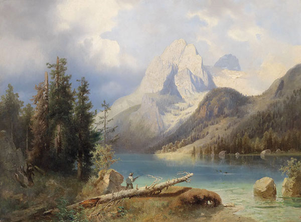 Compatible Landschaft JAHRRIESNGE  for snow-mountain-lpf01026 