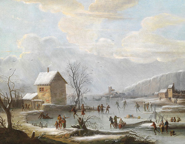 Compatible Landschaft JAHRRIESNGE  for winter-lpf01076 