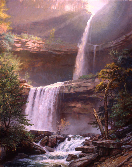 Compatible Landschaft JAHRRIESNGE  for waterfall-lpf02165 