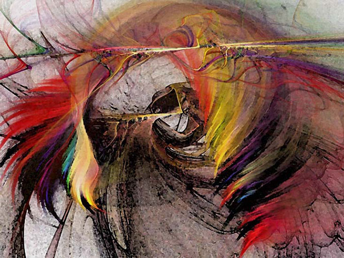 Compatible Abstrakt Jahrriesnge  for colorful-lpf05696 