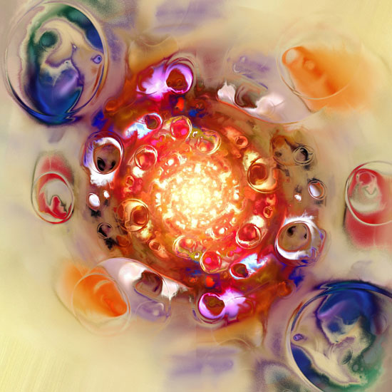 Compatible Abstrakt Jahrriesnge  for colorful-lpf06458 