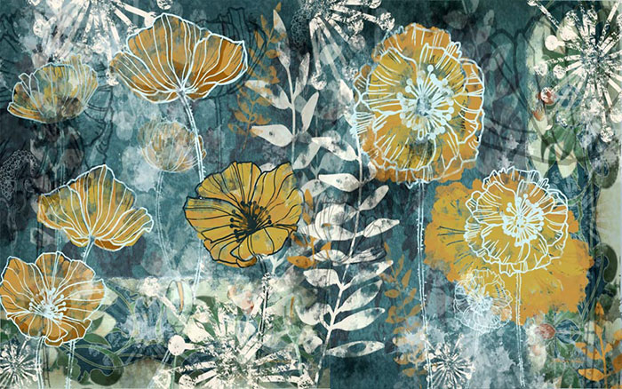 Compatible Blumen JAHRRIESNGE  for flowers-lpf07127 