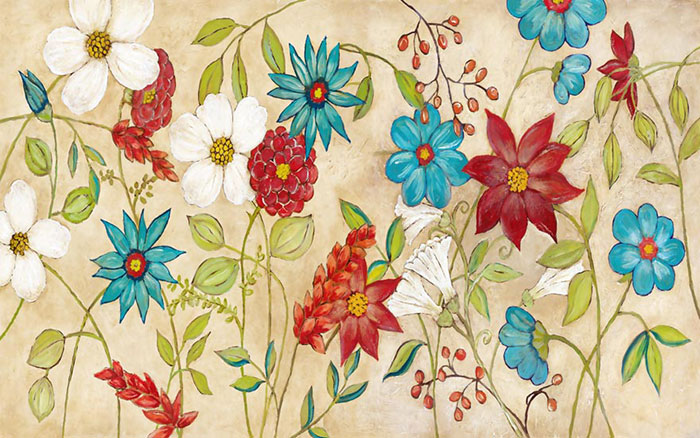 Compatible Blumen JAHRRIESNGE  for flowers-lpf07129 