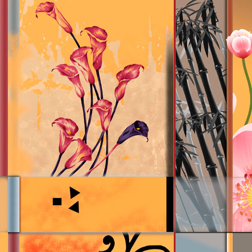 Compatible Blumen JAHRRIESNGE  for flowers-lpf07507 