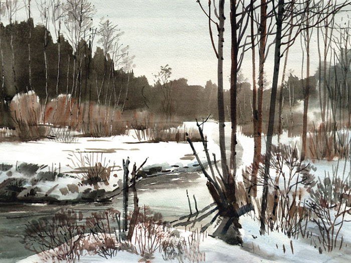 Compatible Landschaft JAHRRIESNGE  for winter lpf08218 