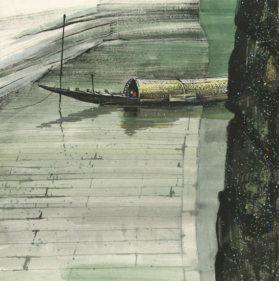 Compatible Landschaft JAHRRIESNGE  for small boat lpf08223 