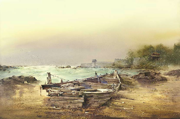 Compatible Landschaft JAHRRIESNGE  for wooden boat lpf08246 