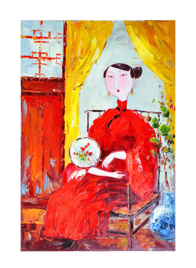 Compatible Porträt Jahrriesnge  for old times lady lpf08856 