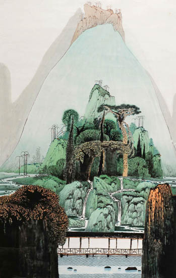 Compatible Landschaft JAHRRIESNGE  for hills lpf08882 