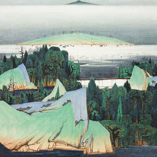 Compatible Landschaft JAHRRIESNGE  for hills lpf08892 