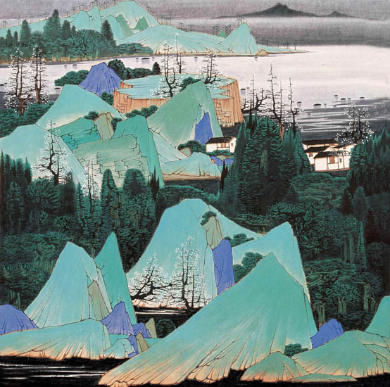 Compatible Landschaft JAHRRIESNGE  for hills lpf08930 