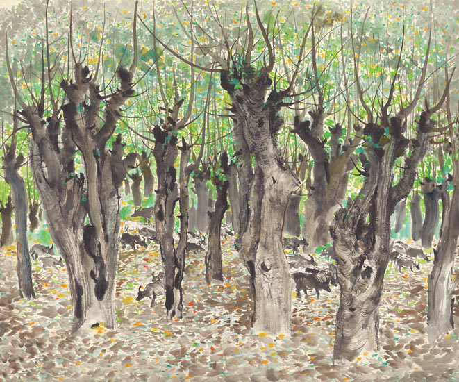 Compatible Landschaft JAHRRIESNGE  for trees lpf09007 