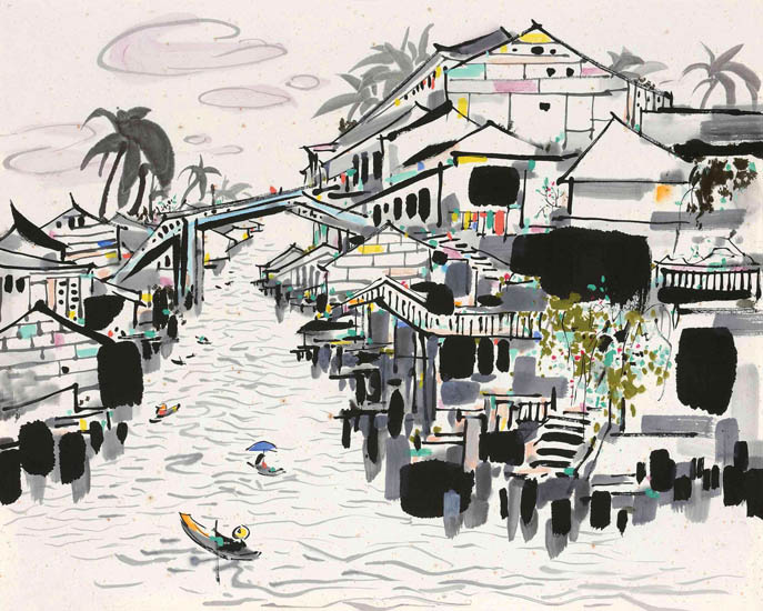 Compatible Landschaft JAHRRIESNGE  for city lpf09165 