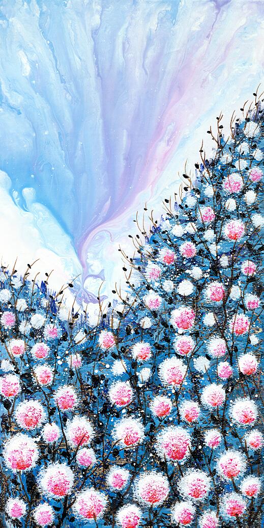 Compatible Landschaft JAHRRIESNGE  for flowers lpf09386 