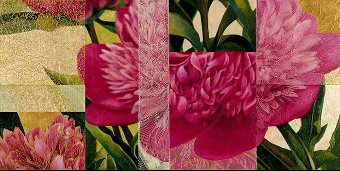 Compatible Blumen JAHRRIESNGE  for flowers lpf10047 