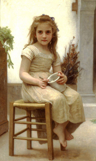 Compatible Porträt Jahrriesnge  for William Adolphe Bouguereau lpf11911 