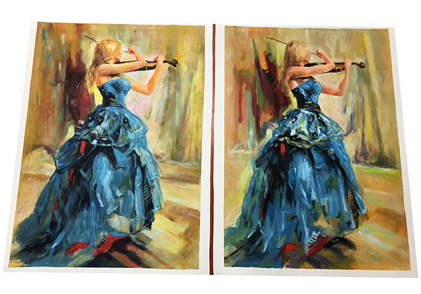 Compatible Ölgemälde JAHRRIESNGE  for portrait-lpg0045 