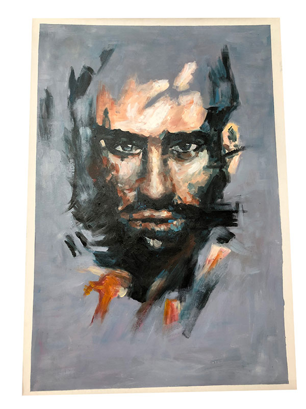 Compatible Ölgemälde JAHRRIESNGE  for man-lpg0055 