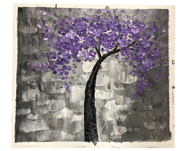 Compatible Ölgemälde Jahrriesnge  for tree-lpg0075 