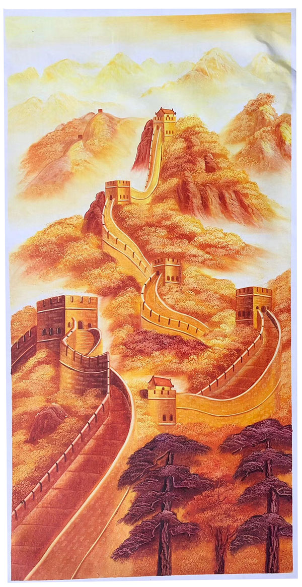 Compatible Landschaft JAHRRIESNGE  for grearwall-lpg0338 