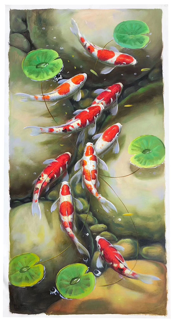 Compatible Landschaft JAHRRIESNGE  for fish-lpg0593 