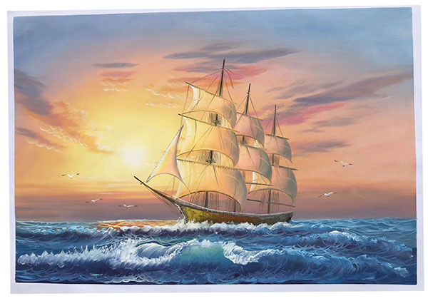 Compatible Landschaft JAHRRIESNGE  for sailboat-lpg0704 