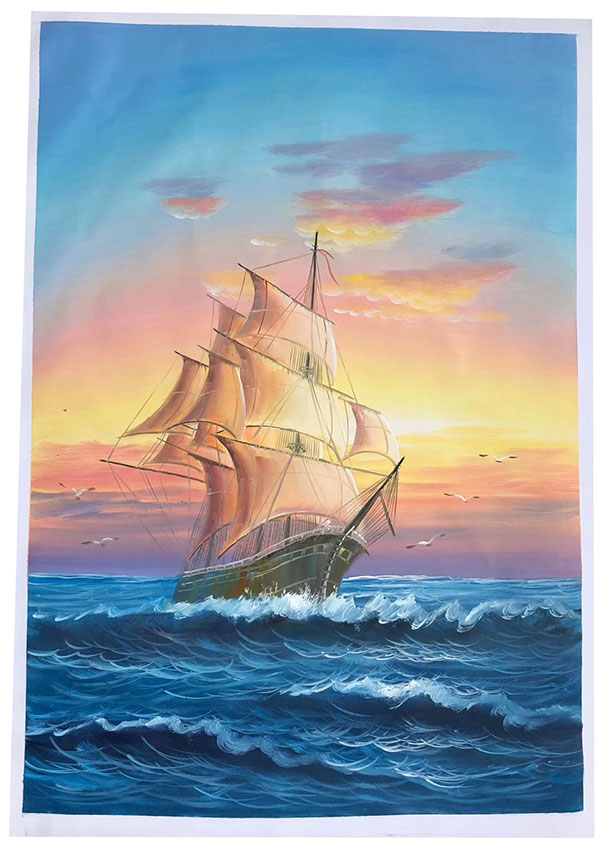 Compatible Landschaft JAHRRIESNGE  for sailboat-lpg0705 