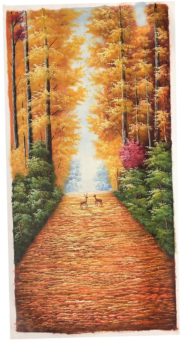 Compatible Landschaft JAHRRIESNGE  for golden-tree-lpg0717 