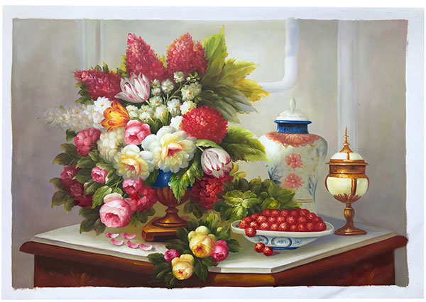 Compatible Stillleben Jahrriesnge  for vase-lamp-flower-lpg0830 