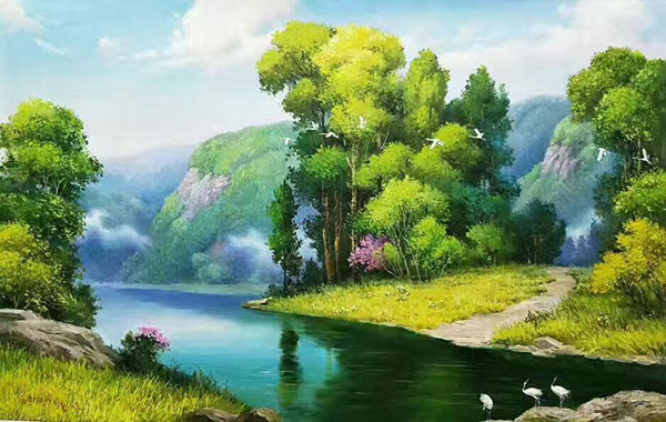 Compatible Landschaft JAHRRIESNGE  for dream-home-lpg1038 