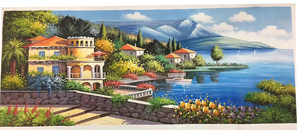 Compatible Landschaft JAHRRIESNGE  for city-by-the-sea-lpg1096 