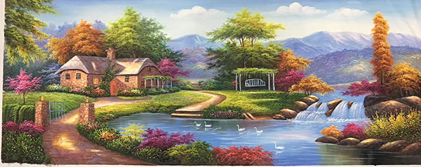 Compatible Landschaft JAHRRIESNGE  for cozy-cottage-lpg1121 