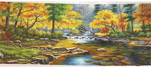 Compatible Landschaft JAHRRIESNGE  for riverside-view-lpg1149 