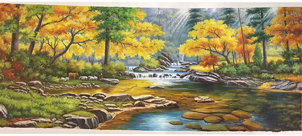 Compatible Landschaft JAHRRIESNGE  for riverside-view-lpg1159 