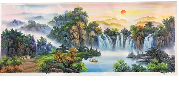 Compatible Landschaft JAHRRIESNGE  for waterfall-lpg1200 