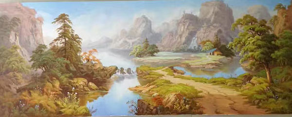 Compatible Landschaft JAHRRIESNGE  for river-lpg1208 