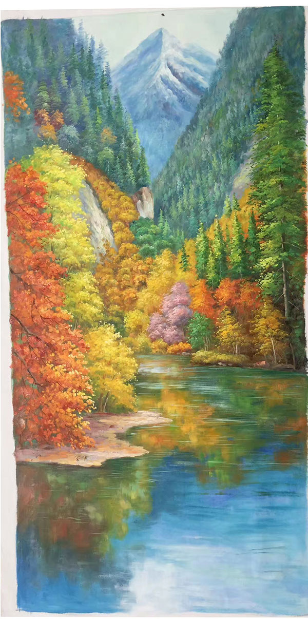 Compatible Landschaft JAHRRIESNGE  for waterfall-lpg1299 