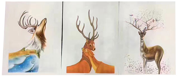 Compatible Tiere Jahrriesnge  for mixed-deers-lpg1332 