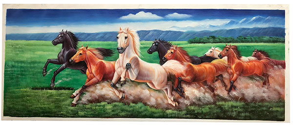 Compatible Tiere Jahrriesnge  for eight-horses-lpg1349 