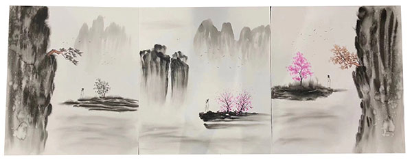 Compatible Landschaft JAHRRIESNGE  for montains-and-trees-lpg1434 