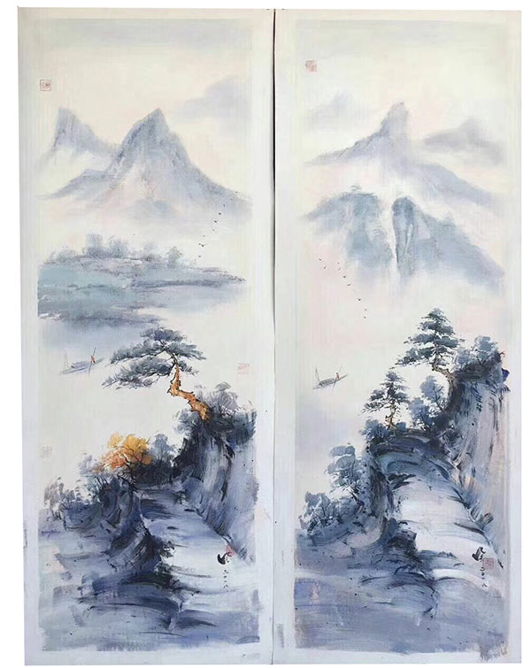 Compatible Landschaft JAHRRIESNGE  for montain-tree-lpg1454 